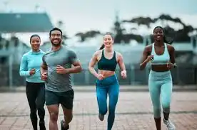 Achieving the Perfect Tone: How Often Should You Exercise for Results? 3 image of man and 3 women doing cardio exercise Bury St Edmunds to help tone and remove fat from the body.